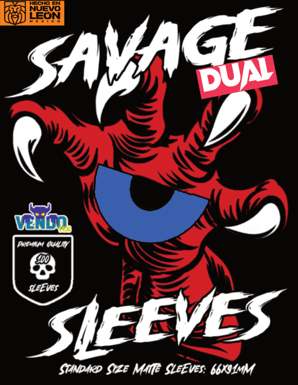 Micas Savage Tamaño Standard DUAL - AZUL