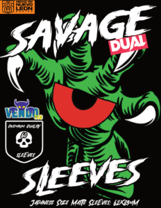 Micas Savage Tamaño YGO DUAL - ROJO