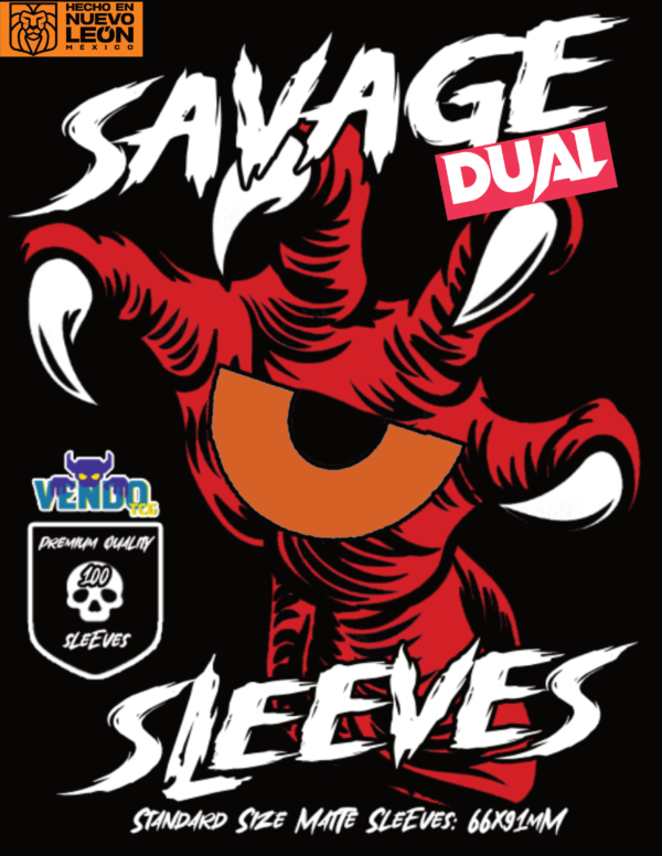 Micas Savage Tamaño Standard DUAL - NARANJA