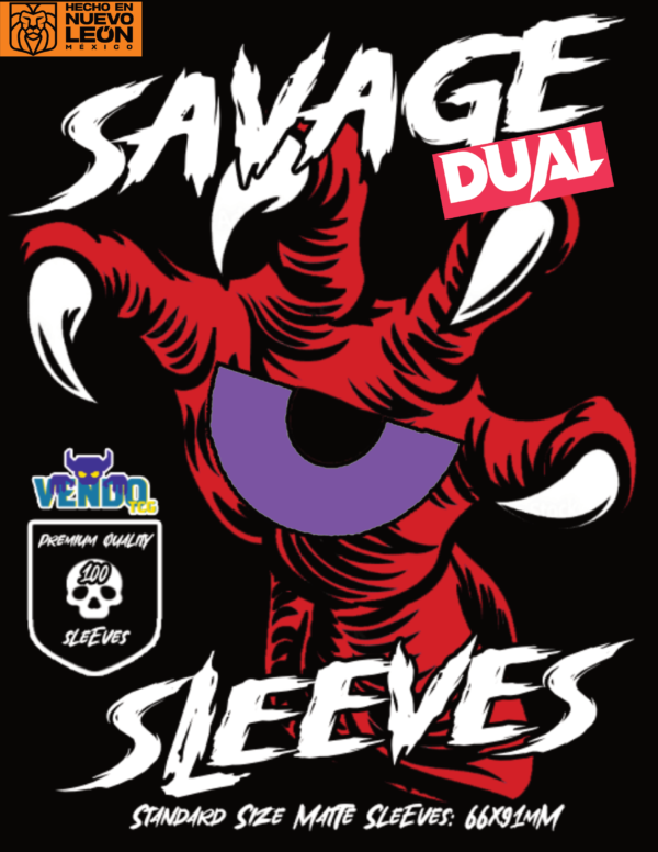 Micas Savage Tamaño Standard DUAL - MORADO