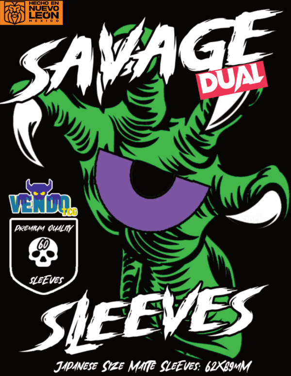 Micas Savage Tamaño YGO DUAL - MORADO