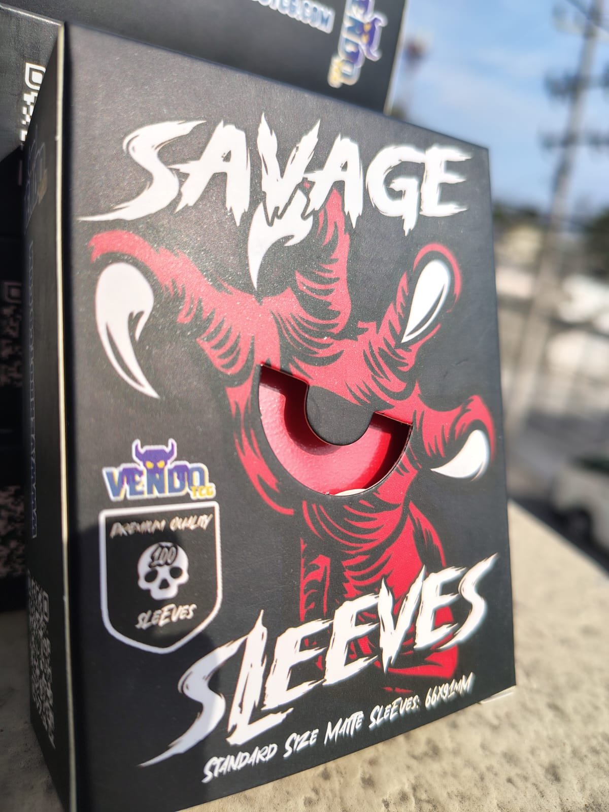 Micas Savage Tamaño Standard DUAL - ROJO