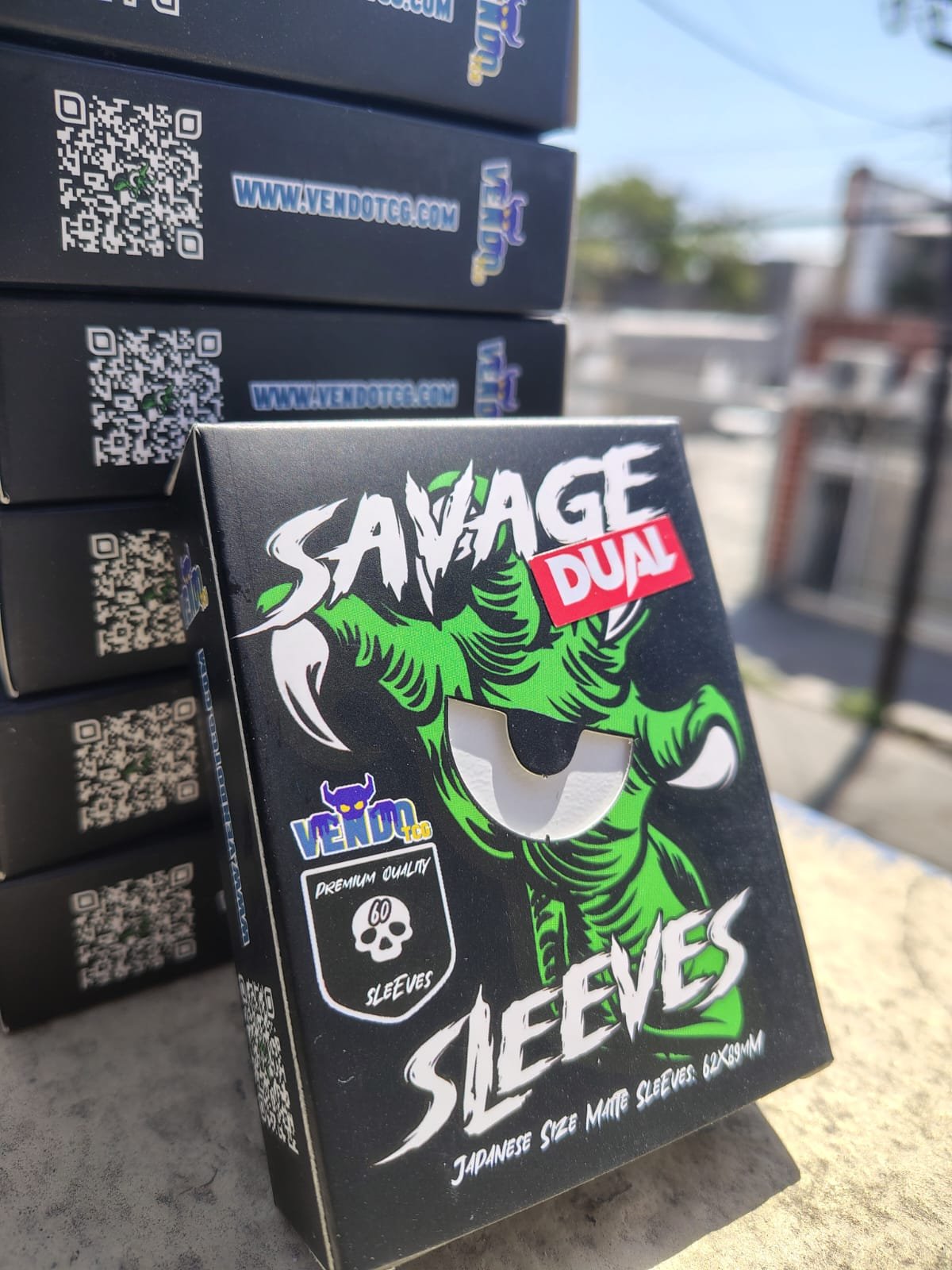 Micas Savage Tamaño YGO DUAL - BLANCO