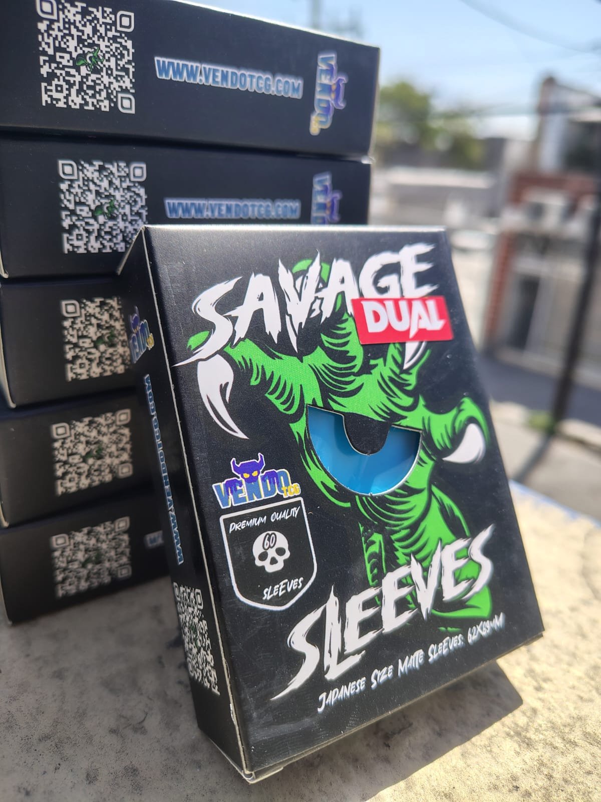 Micas Savage Tamaño YGO DUAL - AQUA