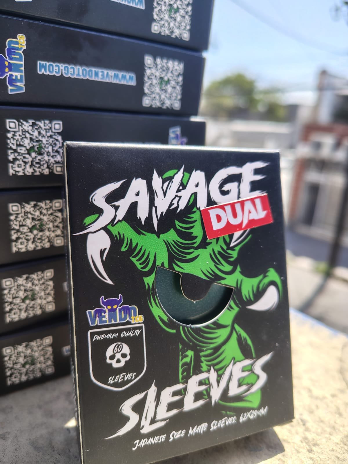 Micas Savage Tamaño YGO DUAL - VERDE