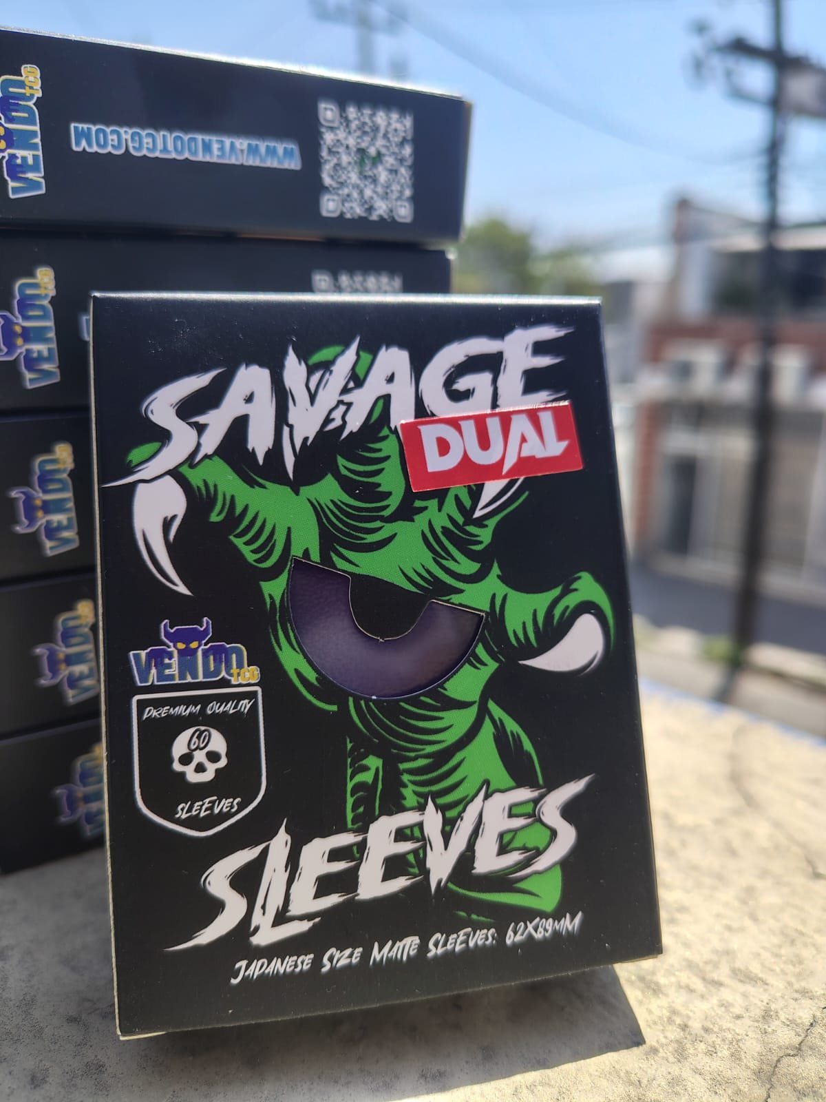 Micas Savage Tamaño YGO DUAL - MORADO