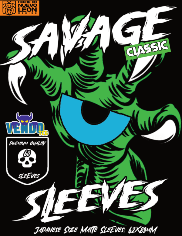Micas Savage Tamaño YGO CLASSIC- AQUA