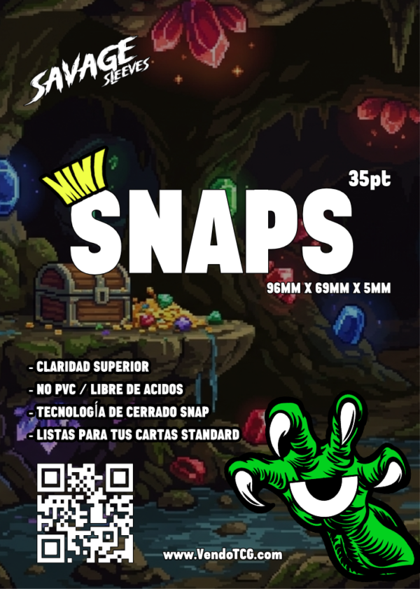Mini Snap Case Savage (Full Case 25pz)