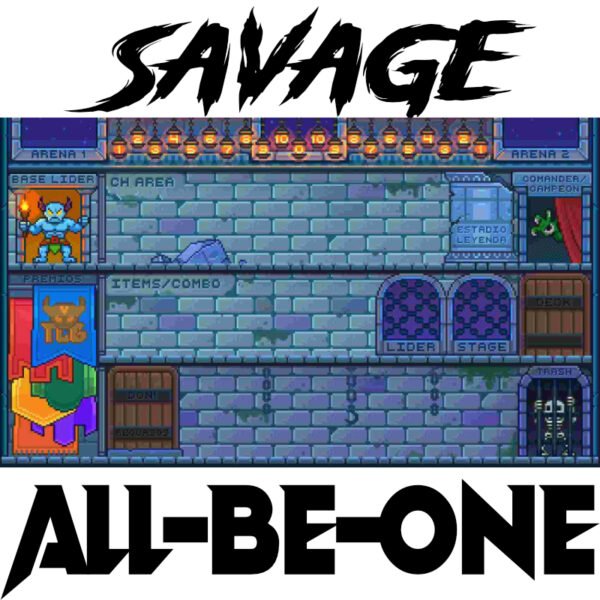 SAVAGE ALL BE ONE PLAYMAT ORILLAS COCIDAS (35 x 60 cm)